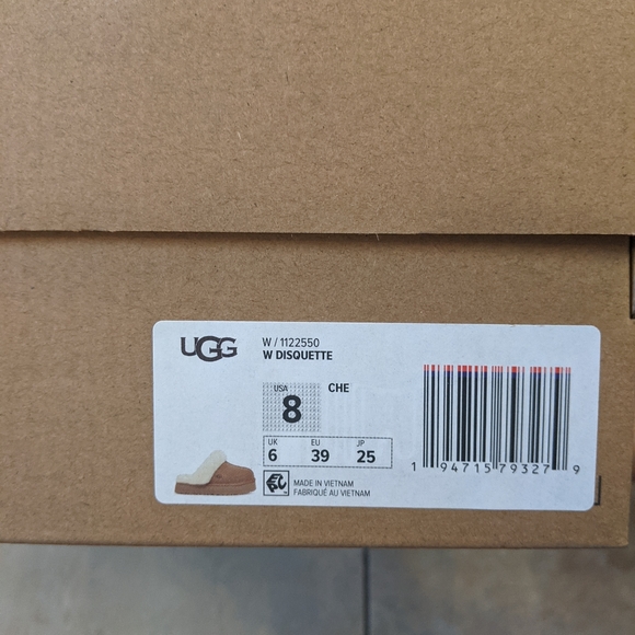 UGG disquette slippers 8/9 - Picture 4 of 4